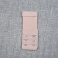thumbnail image 4 of 18 pcs  Women Comfortable Bra Extenders Elastic Extension Buckle Bra Lengthened Strap (2 Hooks, Apricot), 4 of 6