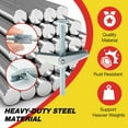 thumbnail image 2 of xianyou-1/8" Toggle Bolts, 20pcs Butterfly Toggle Anchors for Drywall, Concrete, Wood, Hanging Pictures, Towel Racks, 2 of 4