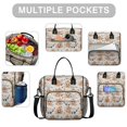 thumbnail image 2 of Halloween Cats and Pumpkins Pattern Womens Lunch Box for Work,Insulated Large Lunch Bag for Tween and Teen,Loncheras Para Mujer,Leakproof Adult Lunch Bag for Work,Beach,Travel,Picnic,Camping, 2 of 7