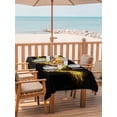 thumbnail image 2 of Outdoor Tablecloth with Umbrella Hole for Patio/Picnic/Party/Camping, Dragon Flames Waterproof Table Cloth Rectangle Table Cover Washable, Yellow Dragons Abstract Modern Art (60"x 84"), 2 of 8