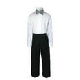 thumbnail image 5 of New Baby Boy & Toddler Eton Formal Vest Suit Outfits Black S M L XL 2T 3T 4T, 5 of 7