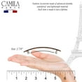 thumbnail image 6 of Camila Paris AD819 French Hair Barrette Clip for Girls, Black, Automatic Metal Clasp Strong Hold Grip Hair Clips for Women, No Slip and Durable Styling Girls Hair Accessories, Made in France, 6 of 24