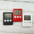 thumbnail image 2 of Korean colorful simple timer stopwatch student timer wl100 3 buttons Square timer, 2 of 5