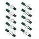 thumbnail image 1 of 10 Uds. De Clips de para Navidad, adornos navideños DIY, decoración de fiesta de año nuevo, Clip de pared de fotos, decoraciones para Kits de decoración para fiestas Pinza verde+flor blanca Matsuzay HA001767-05, 1 of 6