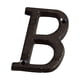 thumbnail image 4 of Bearachild Letras de Metal para casa, decoración de hierro impecable, placa para puerta, amplia aplicación, fácil de instalar, B17--B Type2 NO2, 4 of 6