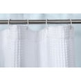thumbnail image 4 of Imperial Cotton Textured Waffle Shower Curtain in White, 4 of 6