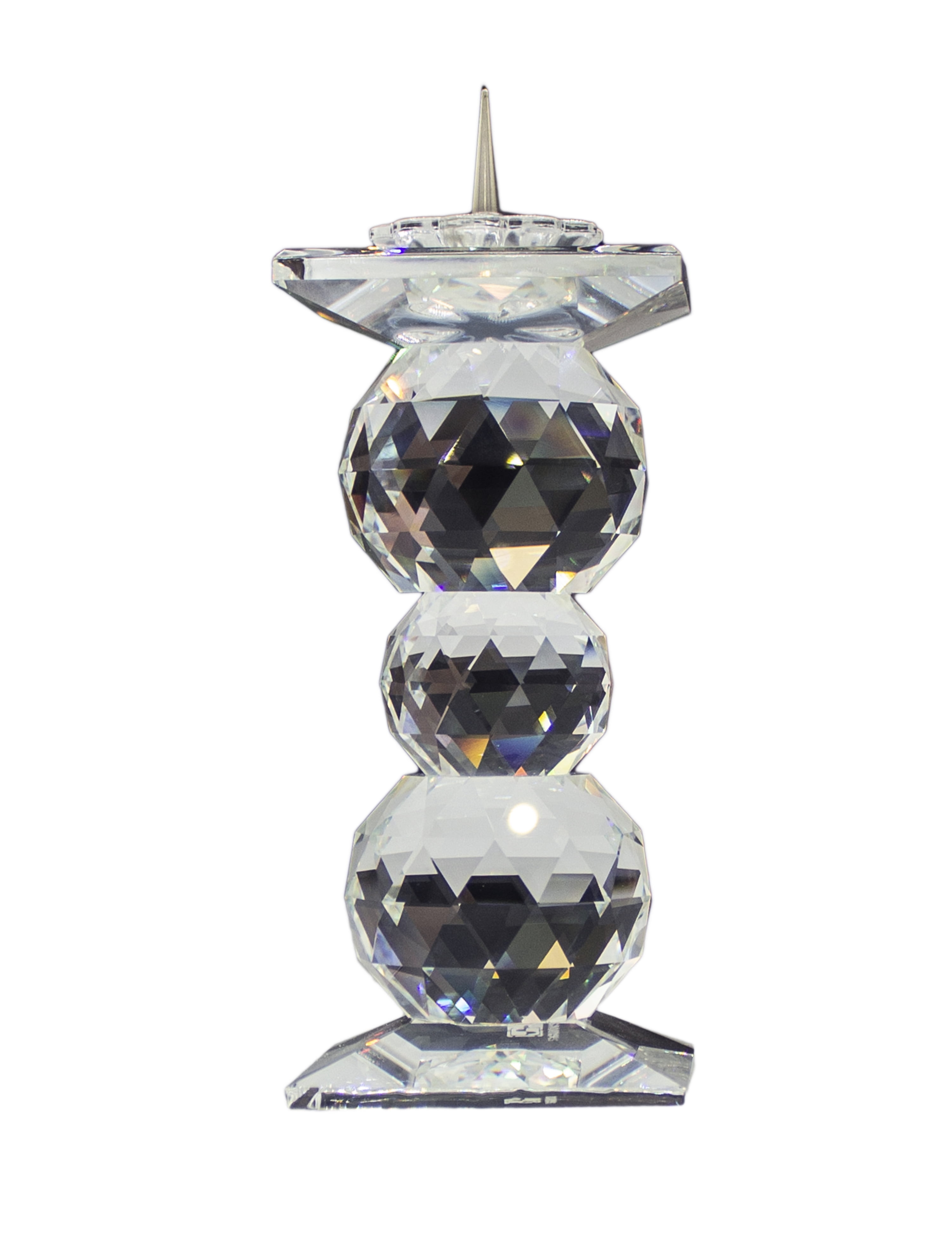 Swarovski Candle Holder 010100 104 Pin Style European Faceted