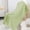 🔥 Green_New, variant on Dianli Shawl Wool Blanket Tafu Velvet Solid Color 100x70cm Soft Cozy Office Nap Sofa Bed Cover Student Dormitory Blanket Multi-Use White Yellow Blue Green Gray Pink Beige Purple