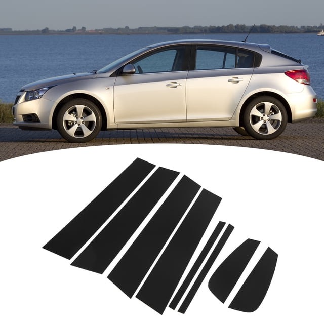 Pillar Posts Door Trim, High Temperature Resistance Side Door Window Cover Firm Easy Installation For Car