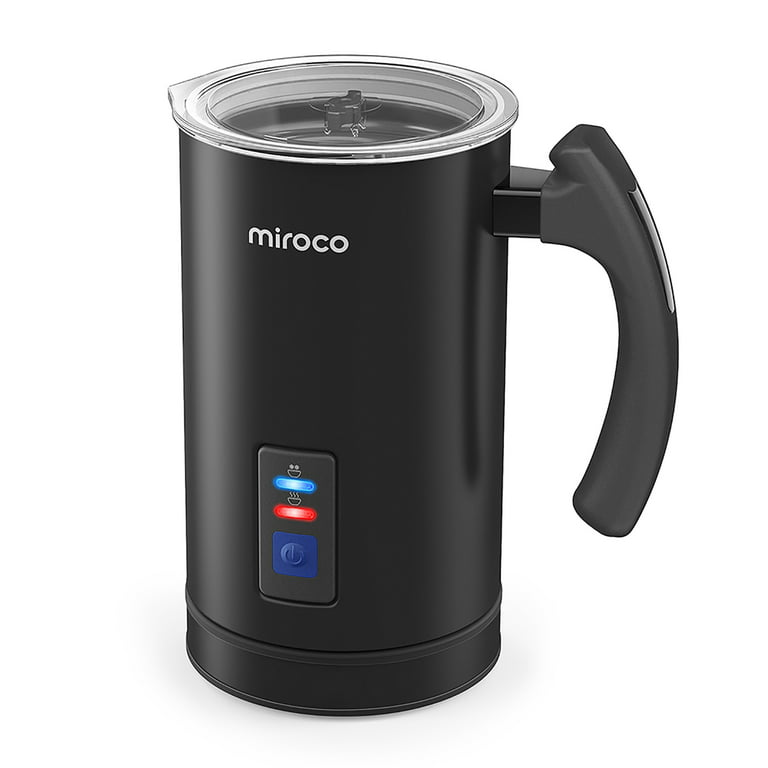 Miroco Stainless Steel Milk Frother with Hot &Cold Milk