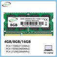 thumbnail image 1 of DDR4 4GB 8GB 16GB 32GB Laptop Memories Ram 2133 2400 2666 3200Mhz PC4 1.2V 260Pin 17000 19200 21300 Sodimm Notebook Memory Ram DDR4 16GB 2133, 1 of 5