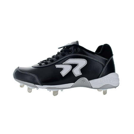 UPC: 0840238710070 | Ringor Dynasty II Women s Softball Spike Black | White Size 12