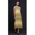 thumbnail image 2 of Bimba Robe Dos Nu d'Été Teinture sur Nœuds pour Femmes, Fête, Plage, Col Halter, TTTG, 2 of 6