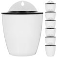 thumbnail image 3 of 7pcs Indoor Self Watering Planter Hanging Flower Plant Pot Succulent Planter, 3 of 8