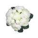 thumbnail image 1 of 1 ramo artificiales de de seda artificial de 13 cabezas Decoración de boda de novia Floral Blanco Baoblaze Ramo de flores artificiales, 1 of 8