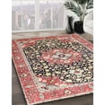 thumbnail image 2 of Ahgly Company Indoor Rectangle Traditional Brown Persian Area Rugs, 5' x 7', 2 of 6