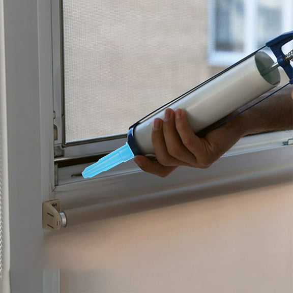 Hemoton 12 Pcs Caulk Tube Saver Caps Caulk Caps Caulking Caps Stove Caulking Plate Caulk Cover Suitable For Home Renovation Glass Installation And Building Project