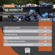 Odorcide Dumpster & Chute Odor Eliminator for Strong Odor 64oz – Dumpster, Loading Dock, Trash Can Deodorizer – Safe, Non-Enzymatic Trash Can Odor Eliminator for Home & Commercial Use (DC-HG)