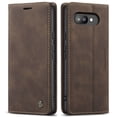 thumbnail image 2 of CaseMe Leather For Google Pixel 9A Case, Flip Wallet Leather Case with Card Holder Magnetic Closure Shockproof Kickstand Protective Phone Cases Cover For Google Pixel 9A,Coffee,For Google Pixel 9A, 2 of 12