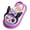 Purple, variant on Toddler Boys Girls Slippers Cartoon Shark Non-Slip Winter Warm Indoor Fuzzy Soft Shoe Slippers