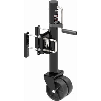 BULLDOG Heavy Duty Square Trailer Jack, 12,000 lbs Capacity