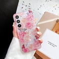 thumbnail image 4 of S23 Case, for Samsung Galaxy S23 Case Shockproof for Women Girls Glitter Floral Soft Silicone Slim Thin Cute Flexible Protective Girly Phone Case for Samsung Galaxy S23, 4 of 10