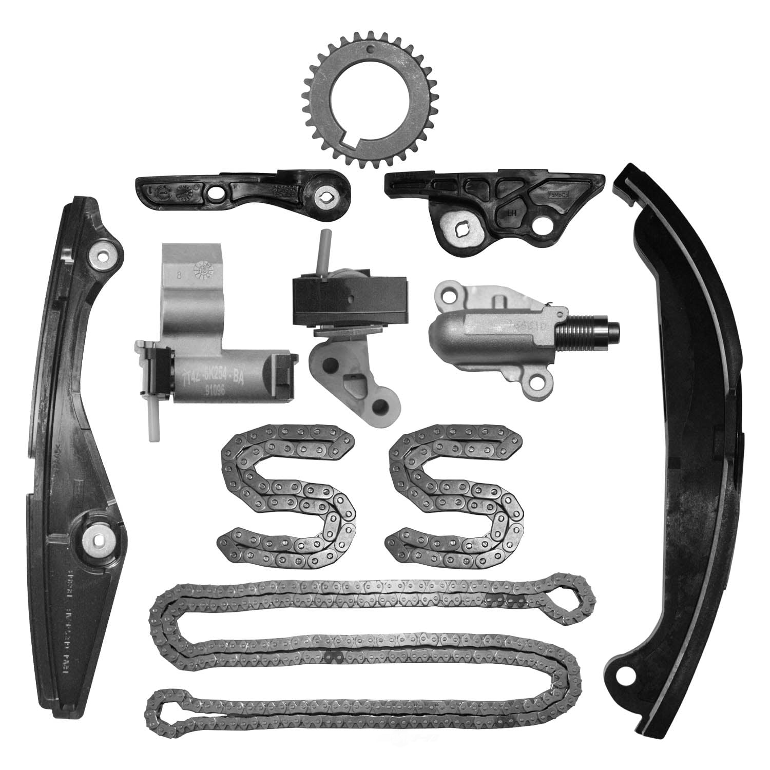 Schaeffler INA ZC-76362, CDC Timing Chain Kit, Compatible with Ford Flex 11-12; Lincoln MKT 11-12