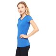 thumbnail image 2 of Women's Triblend Crewneck Short Sleeve T-Shirt, 2 of 3