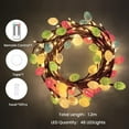 thumbnail image 5 of Rose LED Tree Branch Lights for Wall, Rose Flower Willow Vine Twig Decor Garland with 144 LED Lights and Remote,8 Lighting Modes,Christmas Decorations Indoor for Home Wall Door Window (90inch), 5 of 15
