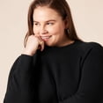 thumbnail image 3 of walmart Essentials Womens Classic-fit Soft-Touch Long-Sleeve Crewneck Sweater, 3 of 8