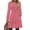 Red, variant on Fantaslook Square Neck Long Sleeve Dresses for Women Casual Trendy Sweater Dress with Pockets