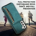 thumbnail image 5 of ELEHOLD Leather Wallet Case for Samsung Galaxy S23 Case, Galaxy S23 Wallet Case with PU Leather Card Pockets Back Flip Cover,Blue, 5 of 5