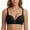 Black, variant on SAZBJOJN Women's Bras Seamless Full Coverage Bra Anti-Sagging Side Support Bras for Women Thin Lightly Push Up Bra No Underwire Comfort No Dig Strap Bra Size A Black