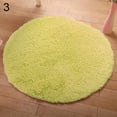 thumbnail image 5 of Farfi Home Decoration Bedroom Hall Pure Color Round Velvet Carpet Cushion Door Floor Mat (Khaki,S), 5 of 9