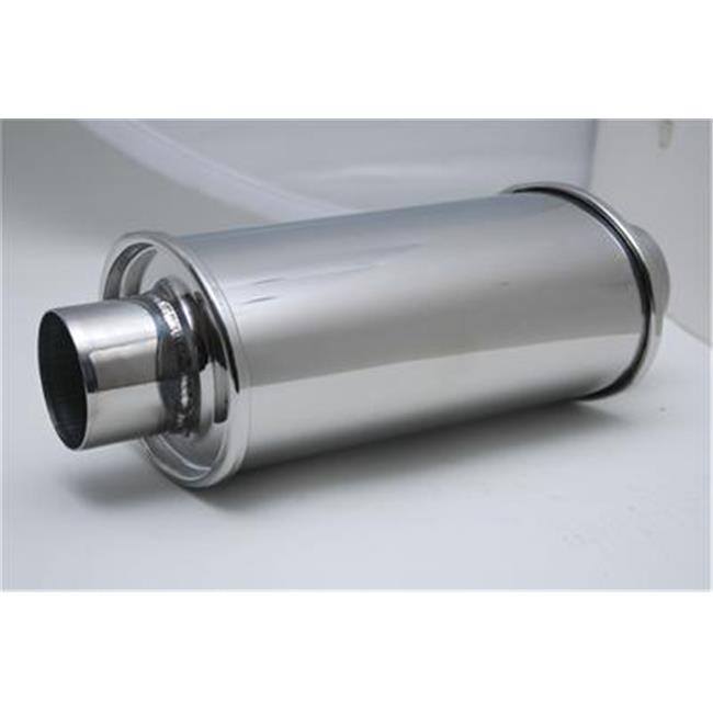 Vibrant 1140 Exhaust Resonator - Silver