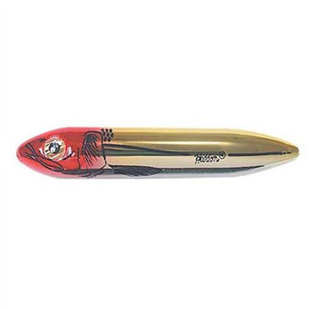 UPC: 0025436024703 | Heddon Super Spook Jr. Topwater Bait 3 1/2 1/2 oz Clown (X923607)