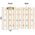 thumbnail image 5 of FORMRS Acrylic Clipboard with Low Profile Clip Standard A4 Letter Size, 12.5" x 9", Beige Nautical Pattern, 5 of 8