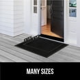 thumbnail image 4 of GORILLA GRIP Outside Doormat, WeatherMax Waterproof Indoor Outdoor Door Mat, 29x17 Black Diamond, 4 of 9