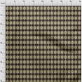 thumbnail image 4 of oneOone Cotton Jersey Black Fabric Asian Ikat Craft Projects Decor Fabric Printed By The Yard 58 Inch Wide, 4 of 4