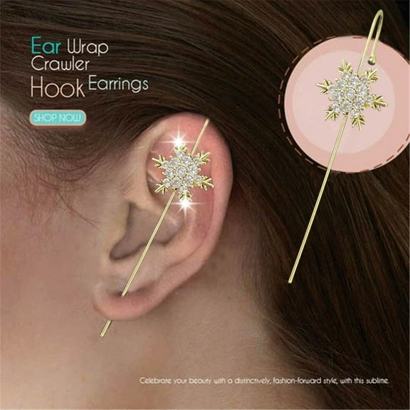 Stud Earrings Women Fashion Eareings Ear Wrap Crawler Hook Earrings Piercing Earrings