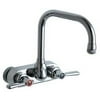 Chicago Faucets 521-Ab Commercial Grade Wall Mounted Laundry / Service Faucet - Chrome