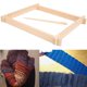thumbnail image 3 of Máquina de tejer de madera tradicional desmontable DIY Mini telar de tejer juguete educativo para niños, 3 of 9