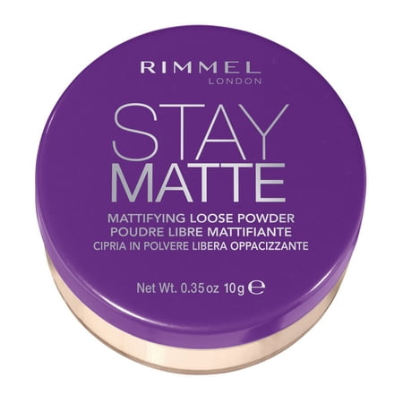 Rimmel Stay Matte Loose Powder in 001 Transparent (Best Matte Finishing Powder For Oily Skin)