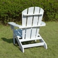 thumbnail image 4 of Faux Wood Relaxed Adirondack Chair, Espresso, 4 of 11