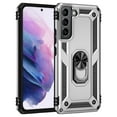 thumbnail image 7 of Allytech Rugged Case for Samsung Galaxy S23 Plus, Military Grade Protection Shockproof Cover with Metal Rotatable Ring Stand, Magnetic Car Mount Holder Case for Samsung Galaxy S23 Plus - Silver, 7 of 7