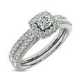 thumbnail image 2 of 14K White Gold 2/5 Ctw Diamond Engagement Ring, 2 of 4