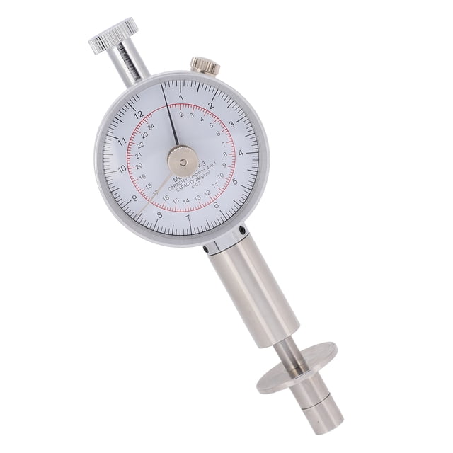 Fruit Hardness Tester, Dual Pointers Dial Iron Easy To Measure Fruit Penetrometer With Probe For Grapes For Apples For Pears