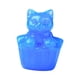 thumbnail image 2 of Estatua de gato de cristal de imitación, de mesa, colección moderna, linda escultura en miniatura Azul, 2 of 9
