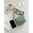 thumbnail image 4 of Mini Sac à Rabat Carré Minimaliste pour Diplômé, Adolescentes, Freshman, Sophiamore, Junior & Senior à l'Université & Lycée, Parfait pour l'Extérieur, Voyage & Rentrée Scolaire, 4 of 5