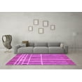 thumbnail image 3 of Ahgly Company Indoor Rectangle Abstract Pink Modern Area Rugs, 7' x 9', 3 of 4